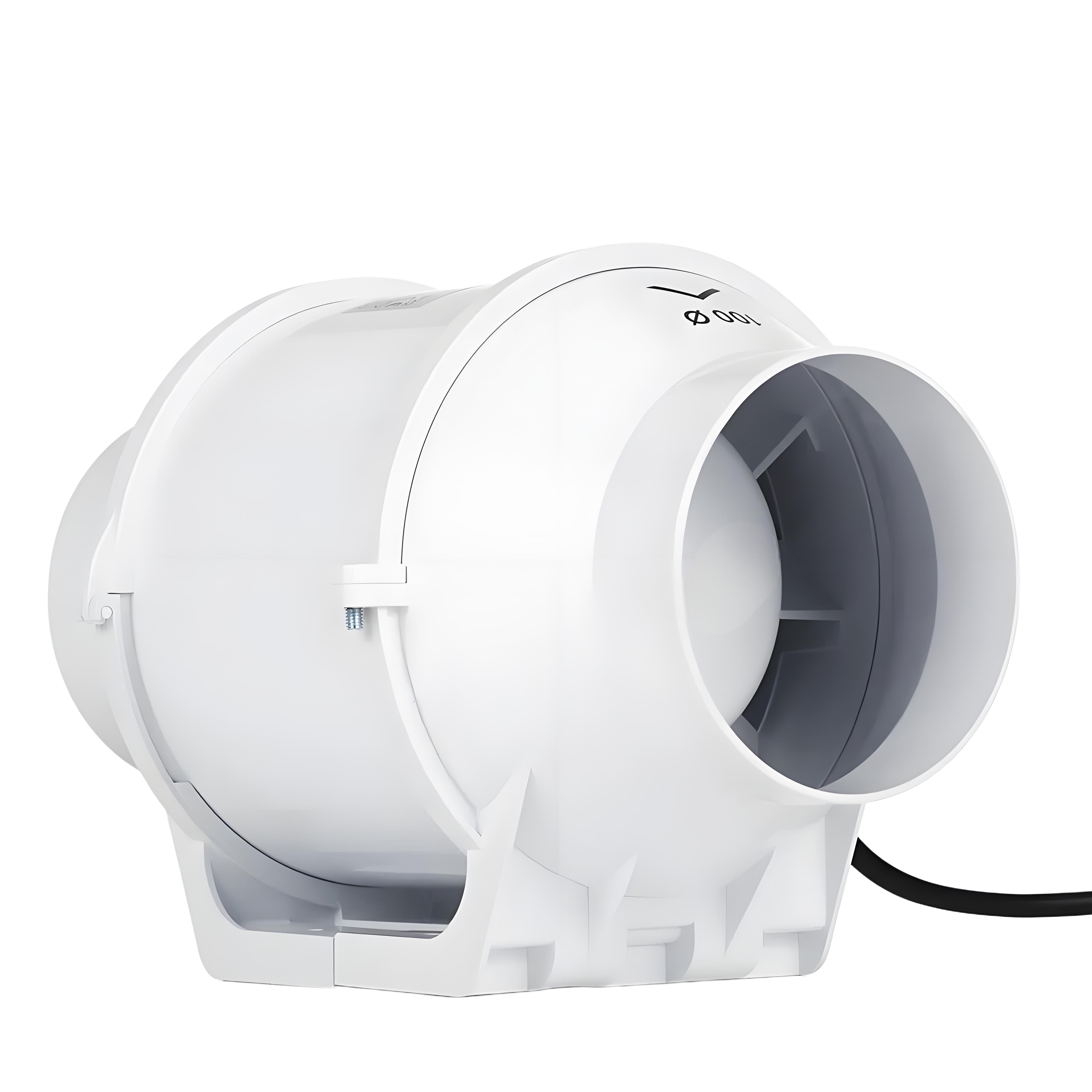 Вентилятор пластикового протока