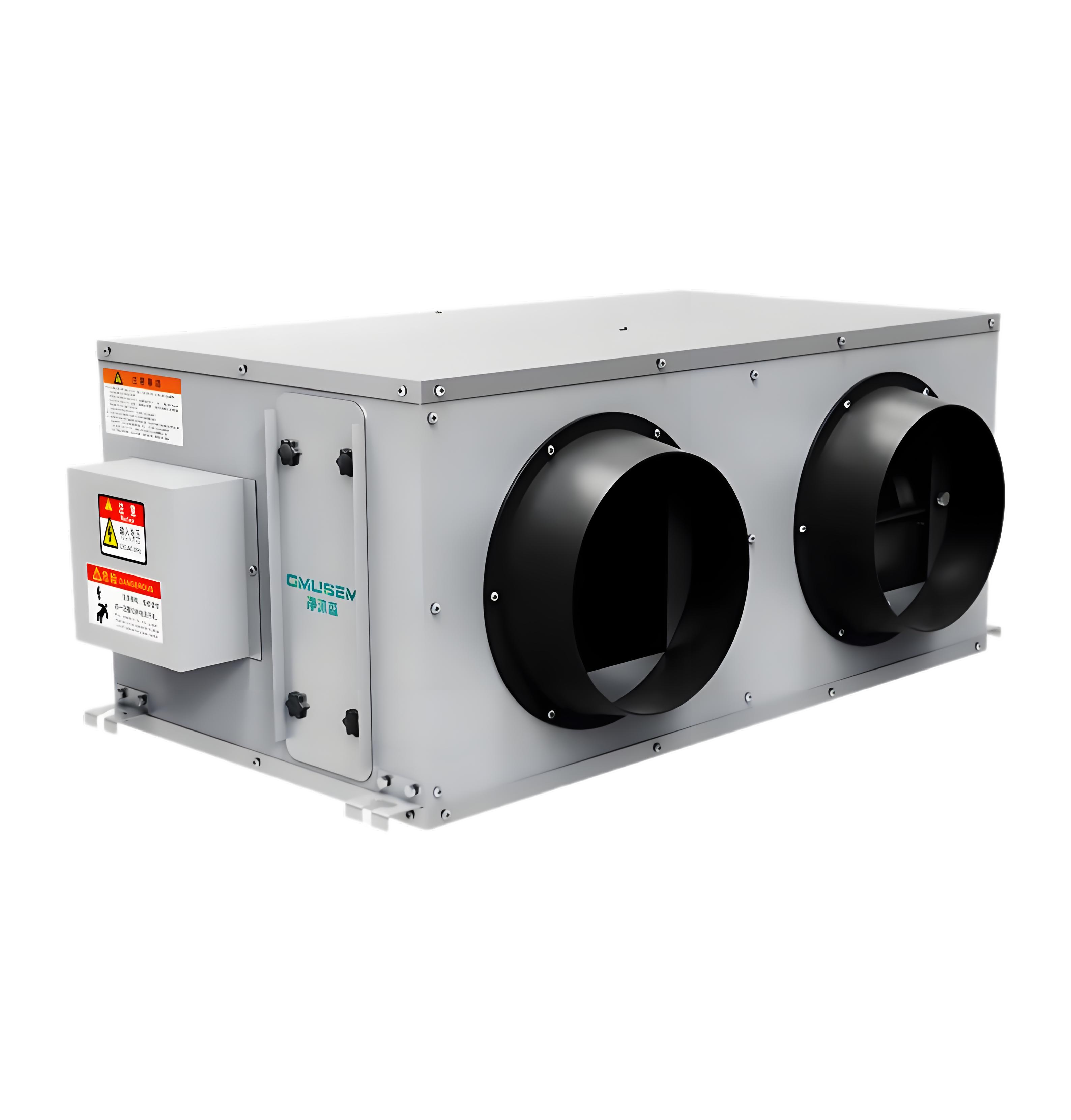 Commercial Bidirectional Flow Duct Fan With Filter