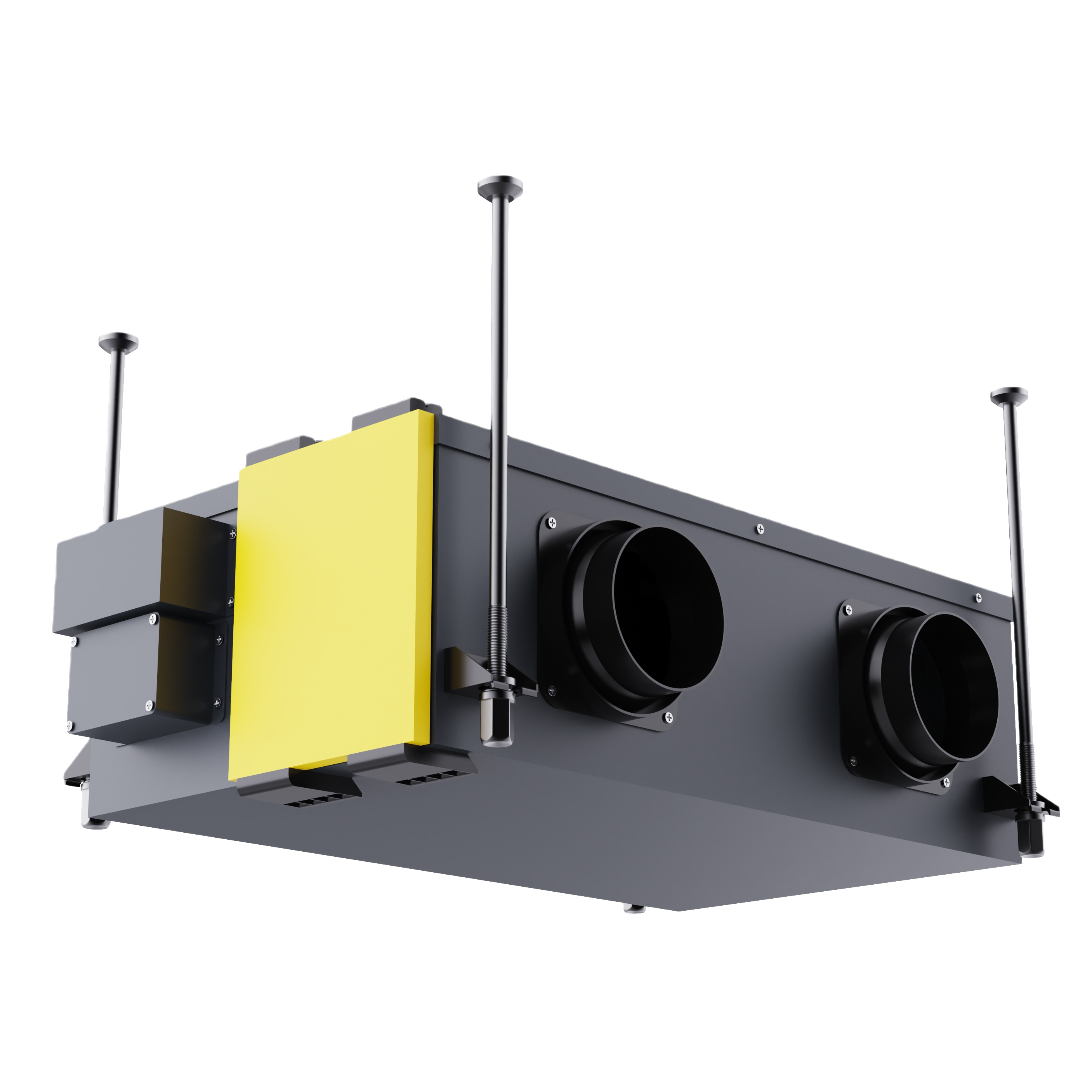 Residential Bidirectional Flow Duct Fan With Filter