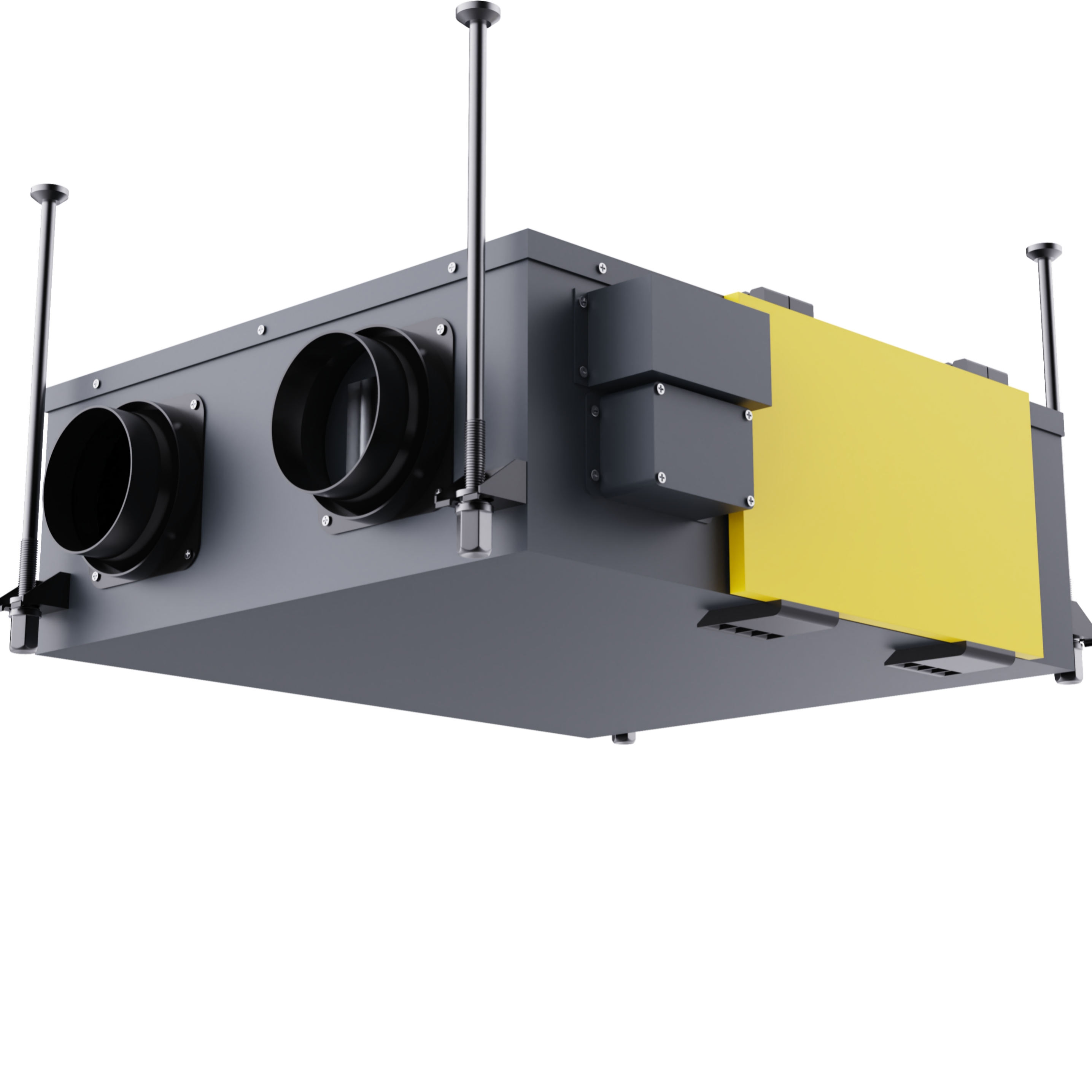 axial fan ventilation system mvhr erv air ventilation air to air ceiling ventilator air exchange