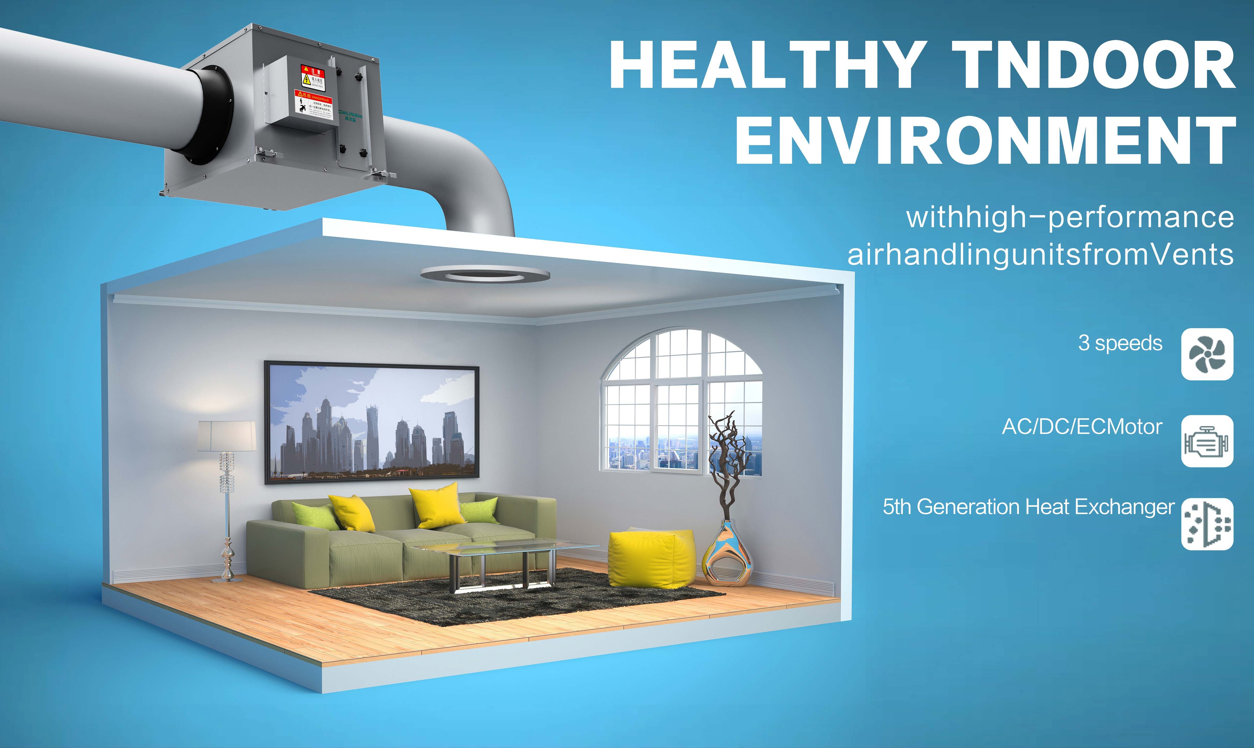 Maximize Energy Savings with High-Efficiency ERV Systems.